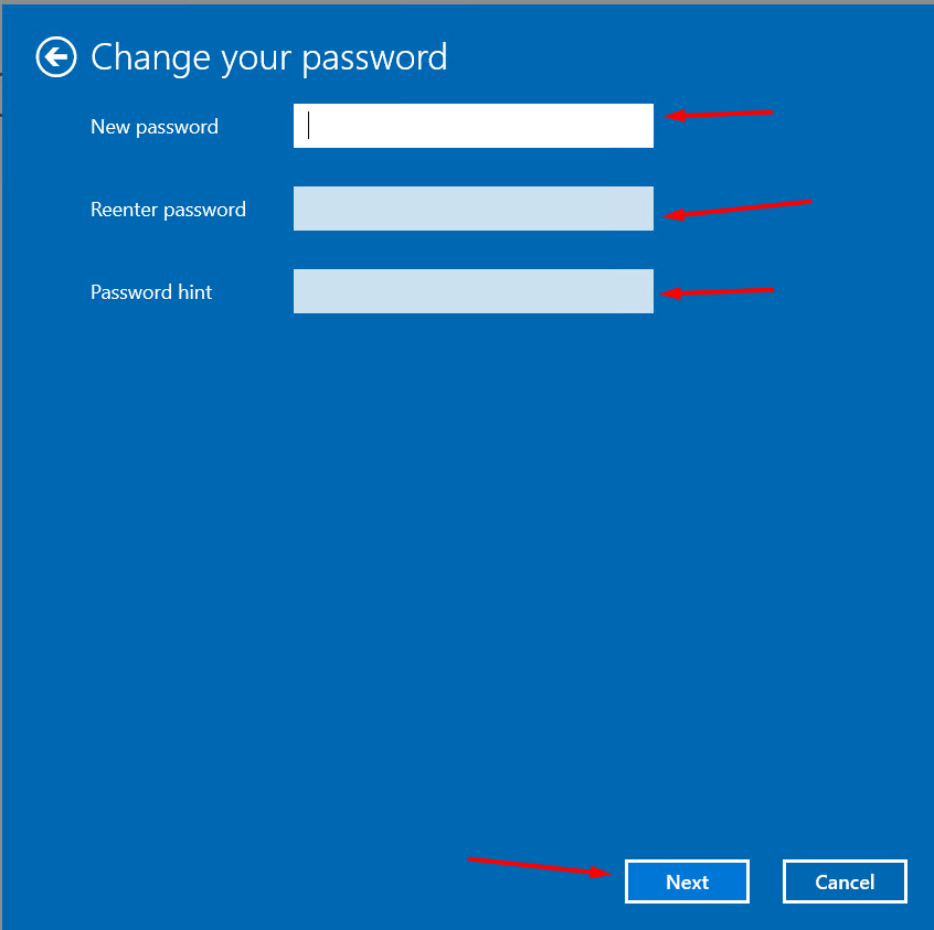 how to change admin password in windows 7