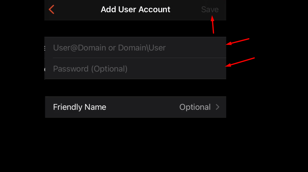 add user details ios