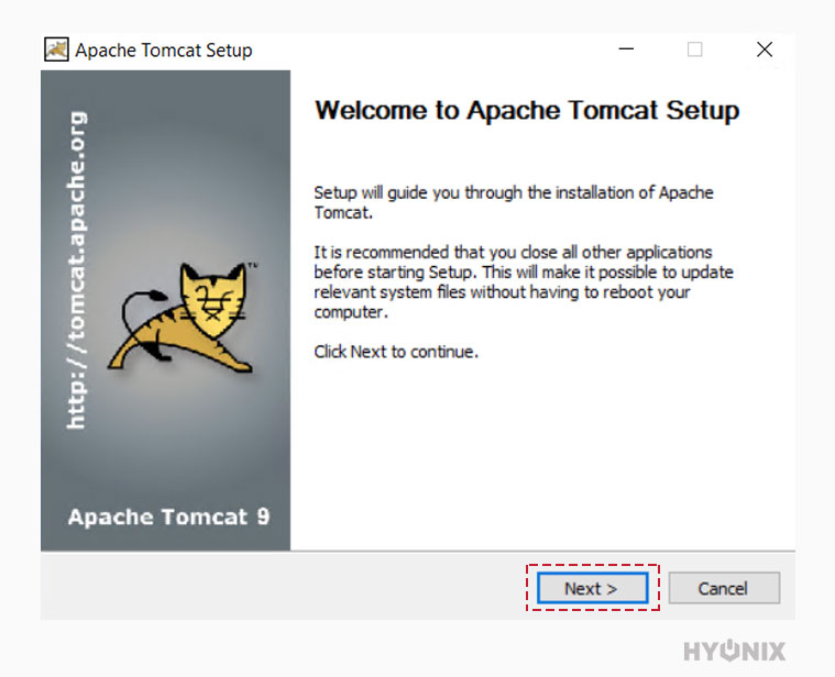 begin-tomcat-installation-on-windows-next