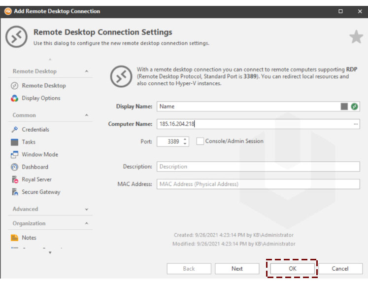 RoyalTS-enter-handle-multiples-windows-vps