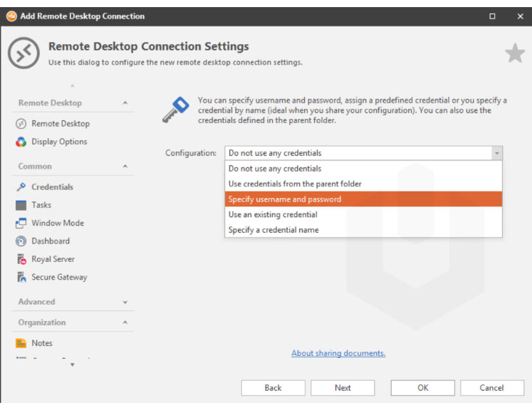RoyalTS-in-Credentials-select-specify-username-password