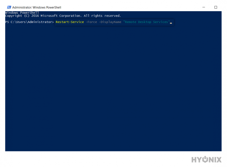 How To Restart Remote Desktop Service Without Rebooting Windows Server?