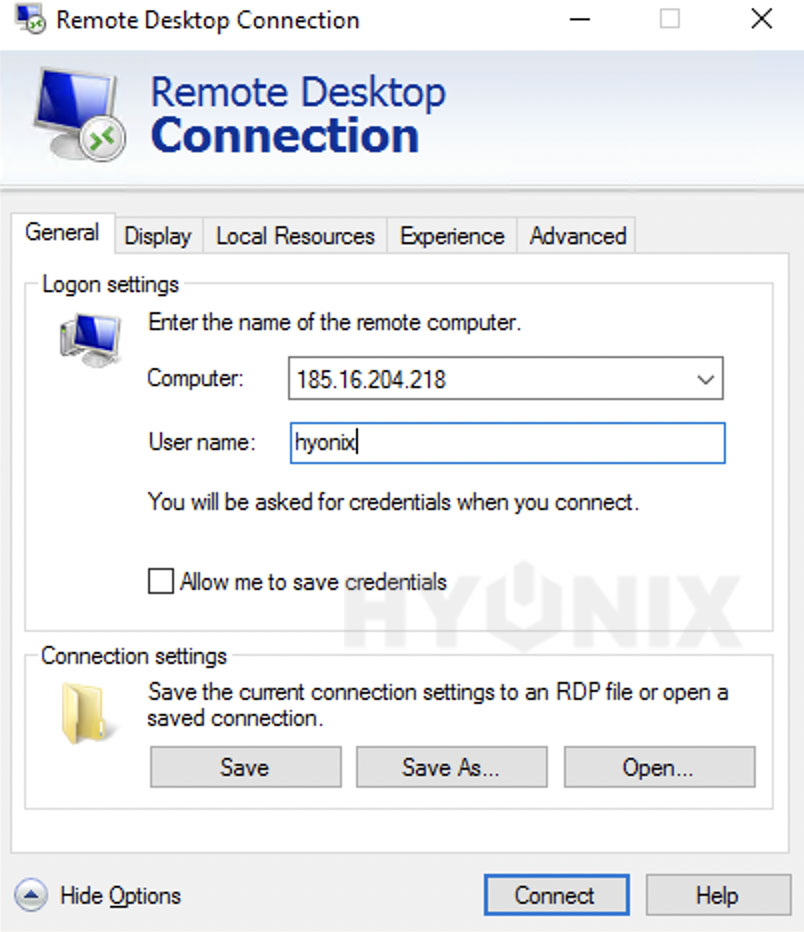 remote user connect to rdp