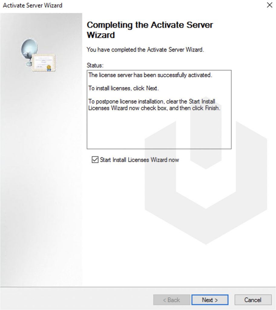 Activating the RDS License Server