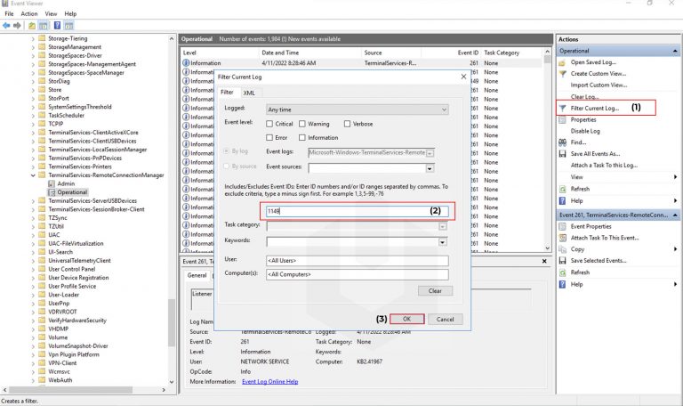 Track & Analyze Remote Desktop Connection Logs in Windows Server ...