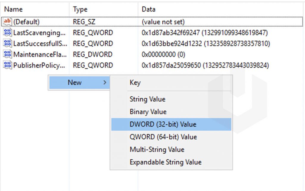 right-click-new-DWORD (32 bit) Value