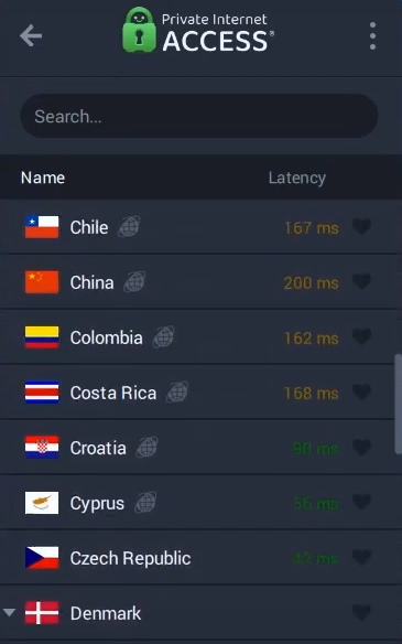 vpn locations pia