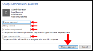 How to change the administrator password in Windows - Knowledge Base ...