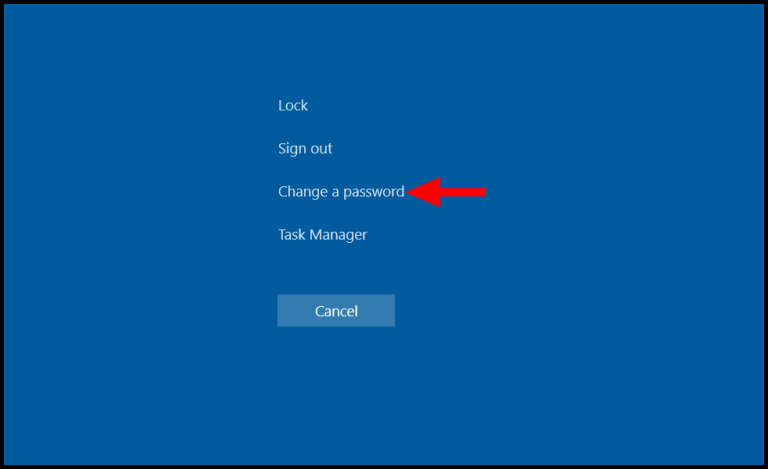 How to change the administrator password in Windows