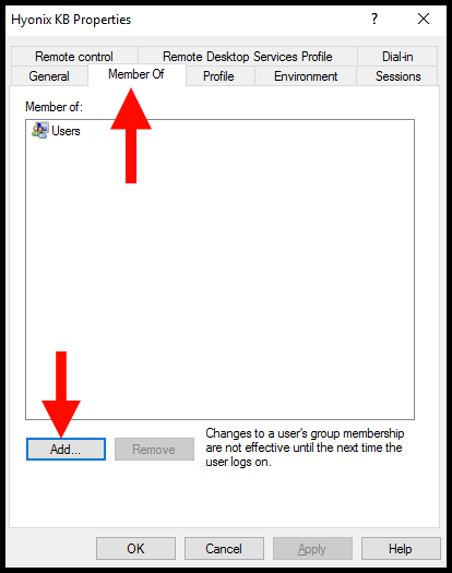 How to add users in Windows Server