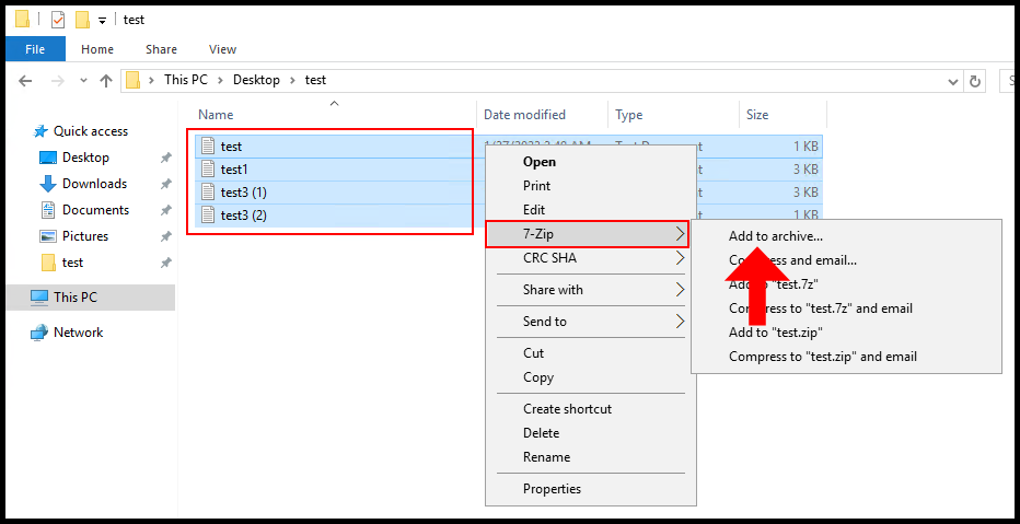 How to Create and Email ZIP Files